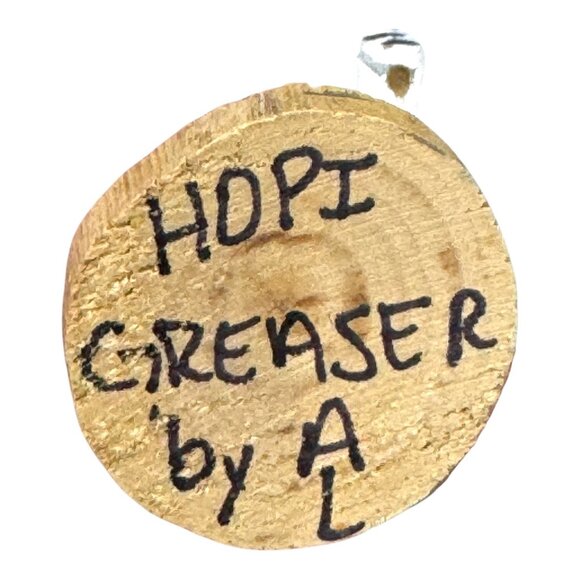 Authentic Hopi Greaser Kachina Doll Handcrafted Native American Art Signed VTG - Picture 4 of 7